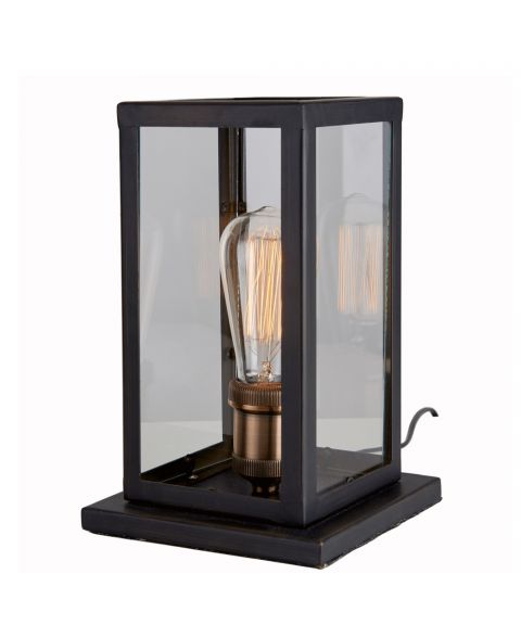 Dovre bordlampe, høyde 27 cm, Sort