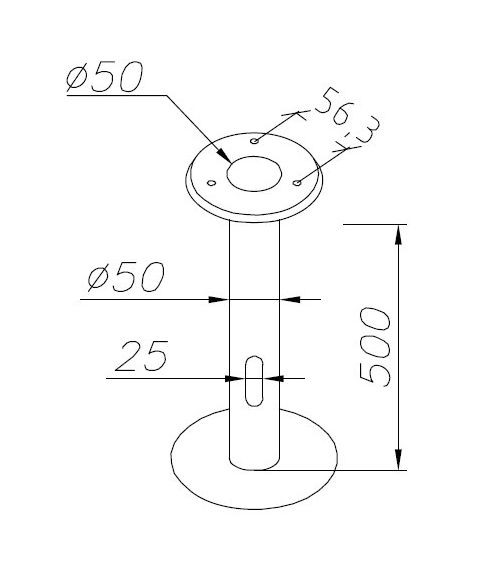 206 Markfeste, for nedgraving