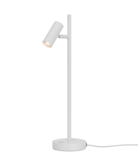Omari bordlampe 2700K 320lm Moodmaker™ Step-dim, høyde 40 cm, Hvit - LAGERSALG