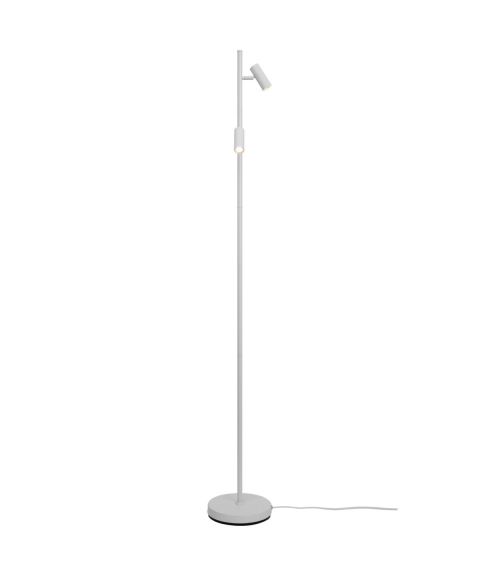 Omari gulvlampe 2700K 320lm x2 Moodmaker™ Step-dim, høyde 141 cm, Hvit