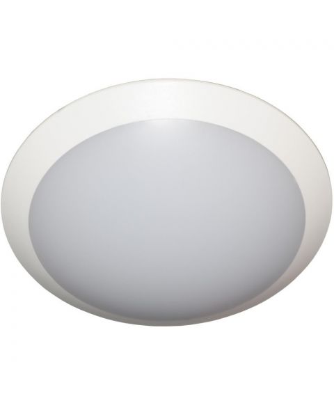 Saturn taklampe, diameter 30 cm, Hvit