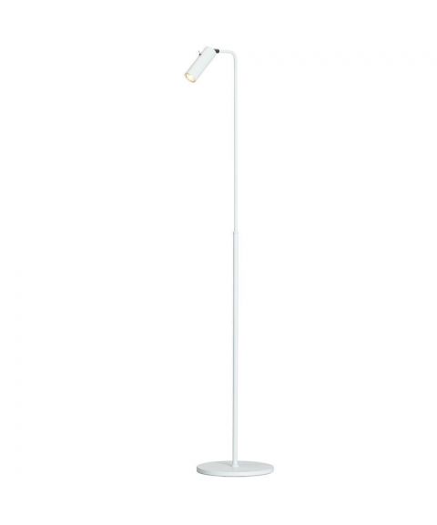Cato Slim G3046 gulvlampe, høyde 130 cm, Matt hvit