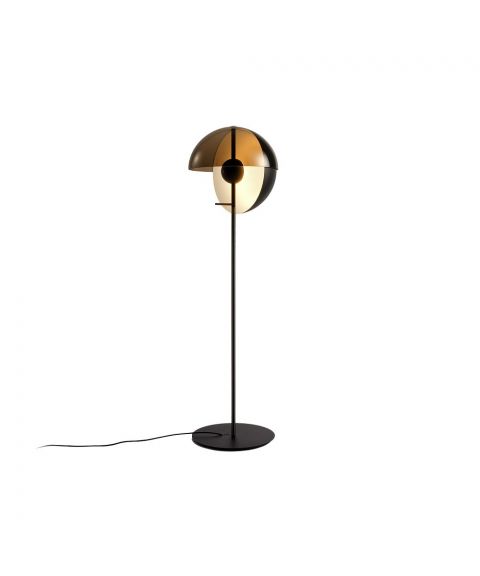 Theia P gulvlampe, høyde 116 cm, 8W LED med dimmer