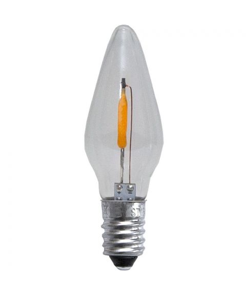 Reservepære Universal LED 23-55V 0,5W E10, varmhvitt lys 1900K, 3-pk