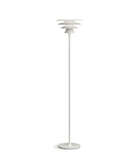 Da Vinci G3056 gulvlampe, høyde 139 cm, Hvit