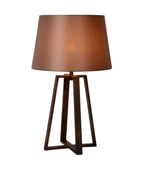 Coffee bordlampe, høyde 64 cm, Rustfarget
