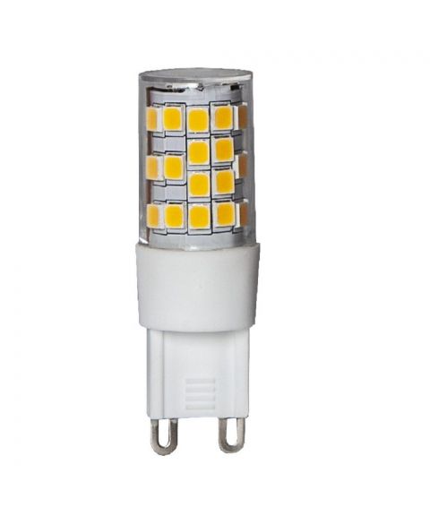 Illumination G9 LED 3,8W 410lm 4000K (kaldt lys) Klar, dimbar