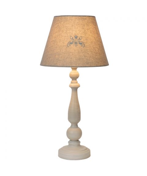 Robin bordlampe, høyde 49 cm, Taupe