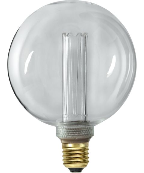 New Generation E27 G125 LED 2,5W 90lm 1800K Klar, dimbar