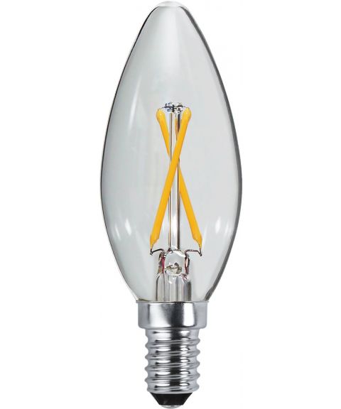 Illumination Mignon E14 C35 3W LED 270lm 4000K (kaldt lys) Klar 