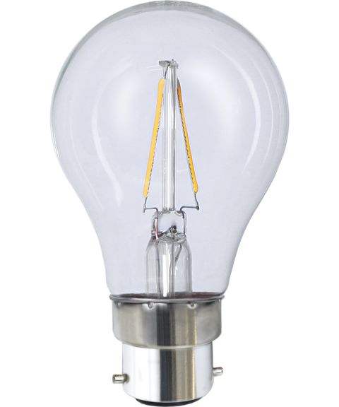 Illumination B22 A60 LED 2W 220lm 2700K Klar