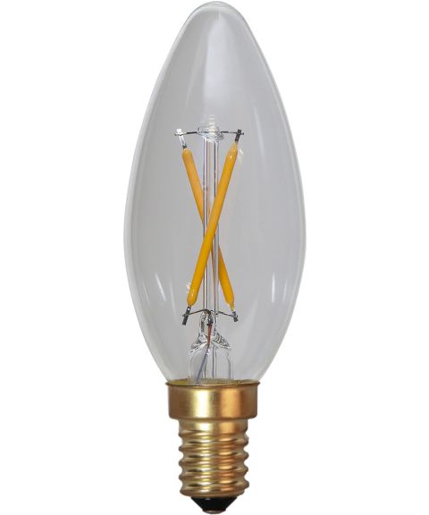 Decoration Mignon E14 C35 LED 0,5W 2100K 30lm Soft Glow Klar