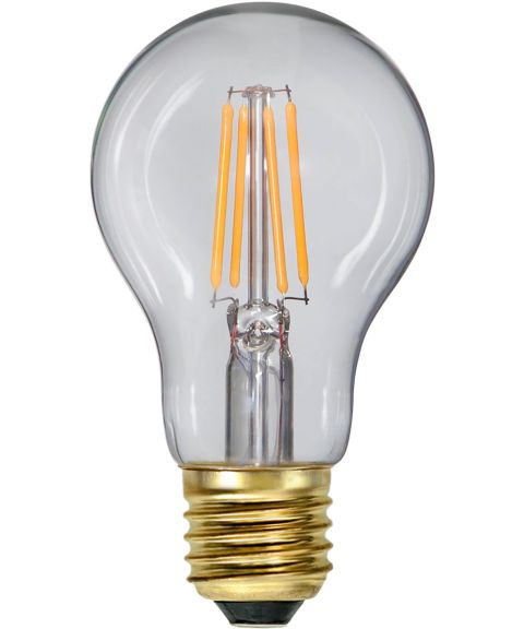 Decoration Normal E27 A60 LED 4W 400lm 2100K Soft Glow Klar, dimbar