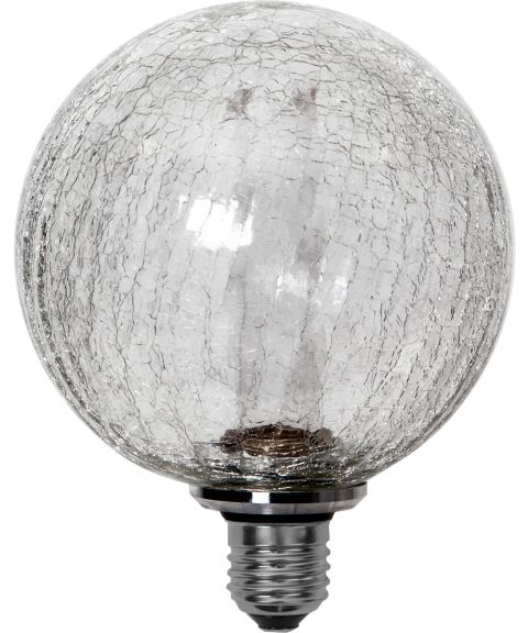 New Generation E27 G125 Krakelert LED 1W 2000K 50lm