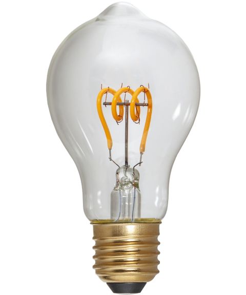 Illumination E27 TA60 LED 4W 270lm 2100K Klar, 3-step dimmer med minne