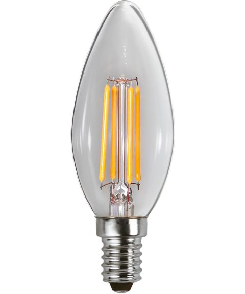 Decoration Mignon E14 C35 LED 4,2W 470lm 3000K Klar, 3-step dimmer