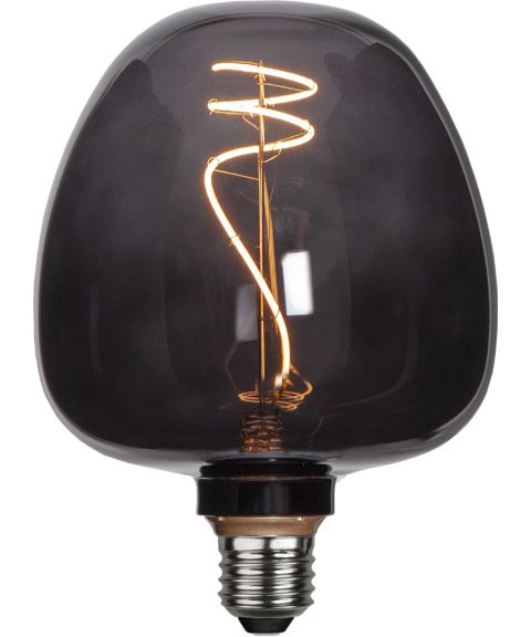 Decoled Apple E27 G125 LED 2W 40lm 2200K Sort