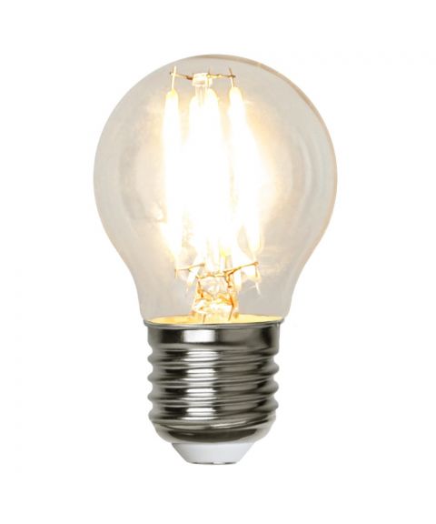 Spesialpære 12-24V(!) Decoration E27 Krone 2,3W 2700K 250lm Klar