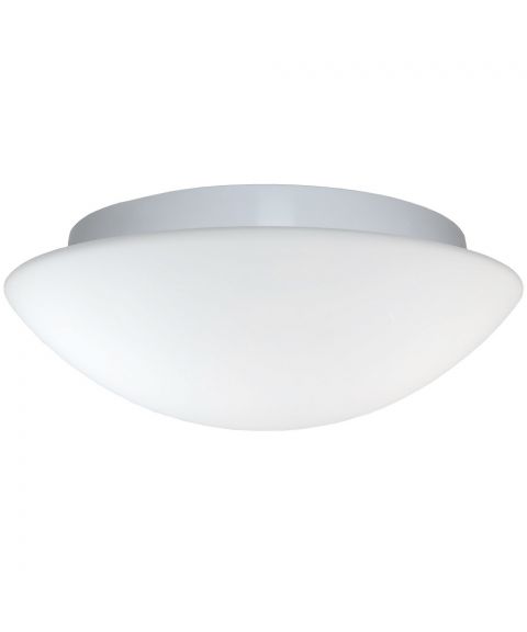 Pan taklampe i glass, for E27 lyspære, diameter 30 cm