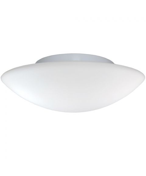 Pan taklampe i glass, for E27 lyspærer, diameter 35 cm