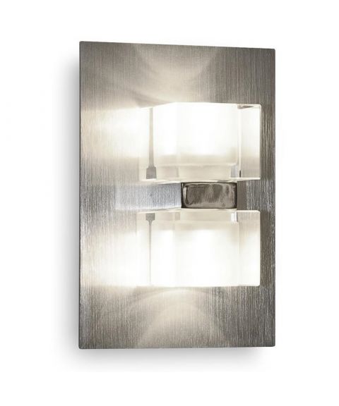 Nirvana 2 vegglampe, 2x4W LED, dimbar