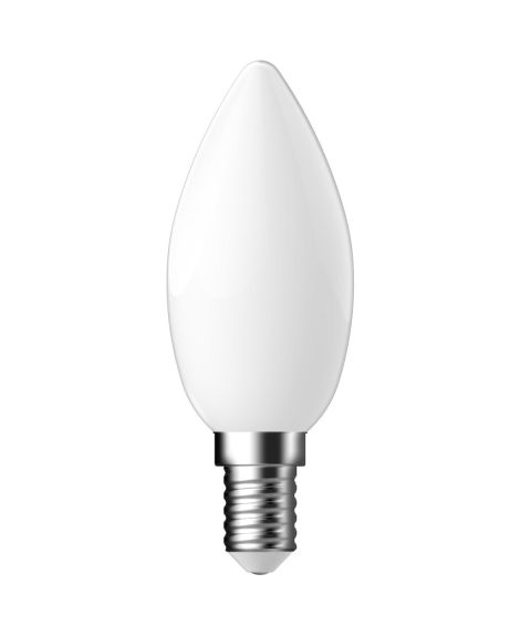 Mignon E14 C35 3W LED 250lm 2700K Opalhvit, dimbar