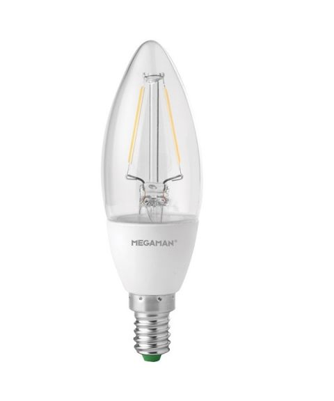 Megaman E14 Mignon LC1503,2dCS 3,2W LED 220lm, dimbar (begrenset antall)