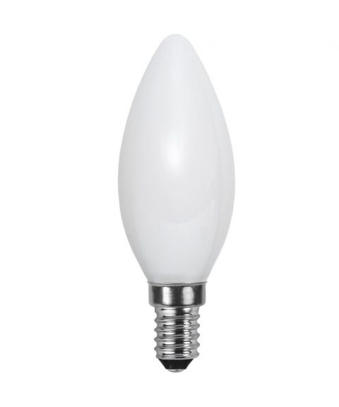 Opaque Mignon E14 C35 LED 5W 450lm 2700K Opalhvit, Dimbar