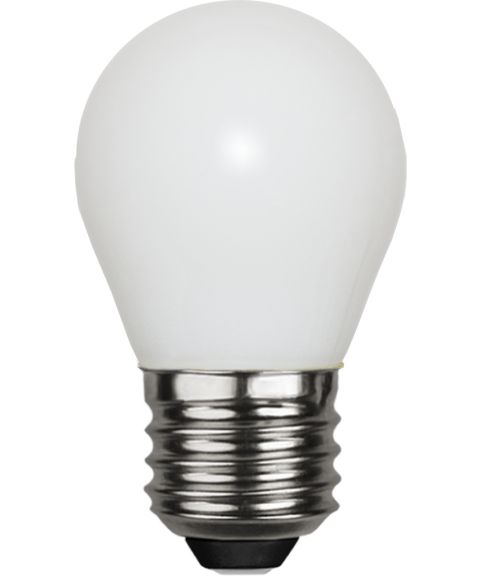 Opaque Krone E14 G45 LED 6W 806lm 3000K Opalhvit