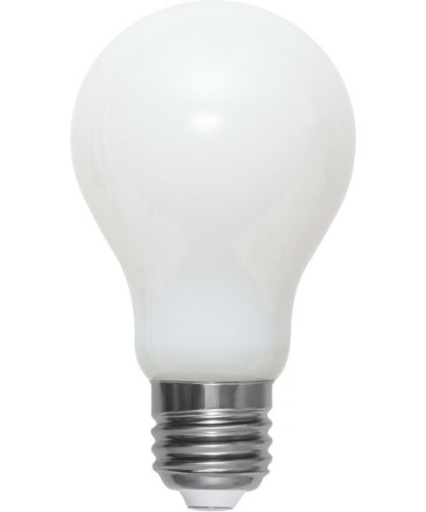 Opaque Normal E27 A60 LED 6,5W 600lm Opalhvit, 3-step dimmer med minne