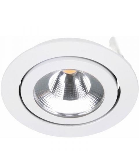 Nelson downlight, med tilt, 5W LED, (Utenpåliggende), diameter 8 cm