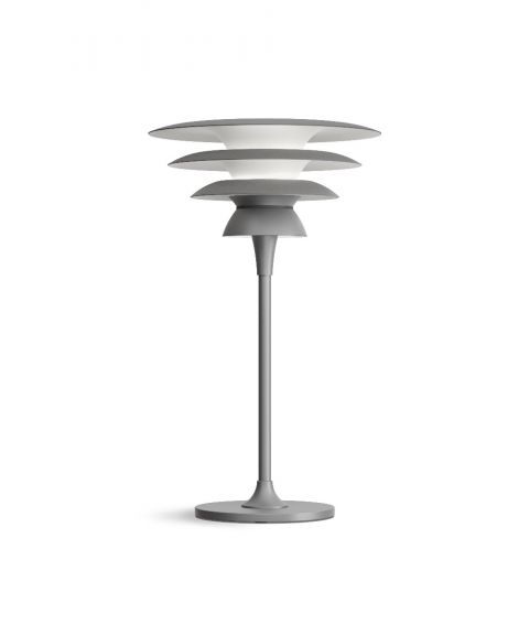 Da Vinci B4056 bordlampe, høyde 50 cm, Oksidert grå
