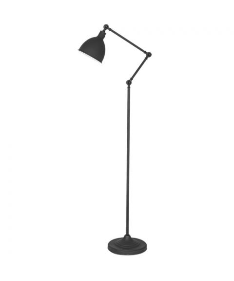 Bazar gulvlampe, høyde 147 cm, Matt sort - LAGERSALG