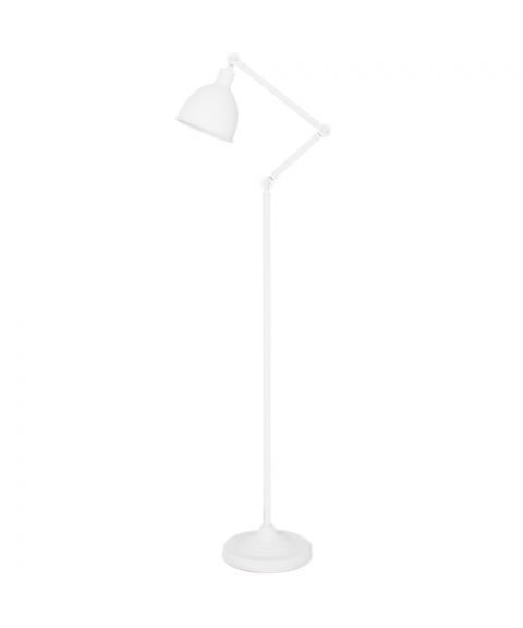 Bazar gulvlampe, høyde 147 cm, Matt hvit
