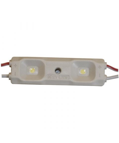 LED Modul 0,72W, Hvit, Kaldt lys 7000-8000 kelvin (begrenset antall)