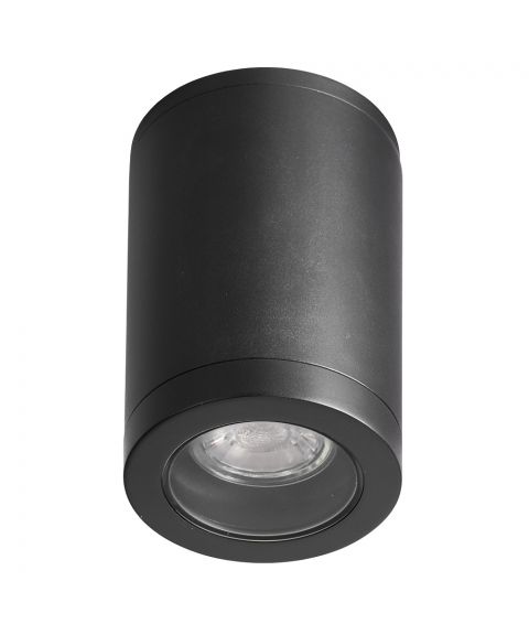Cylindro taklampe utendørs for GU10, polykarbonat, Antrasitt (RAL7024)