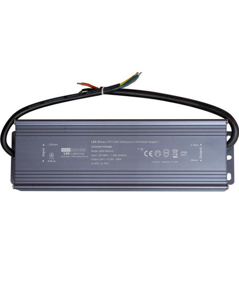 LED transformator 24V DC 150W, IP66