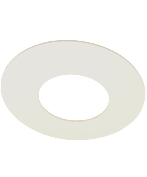 Monteringsplate, for Oz innfelt takspot, diameter 10 cm, Hvit