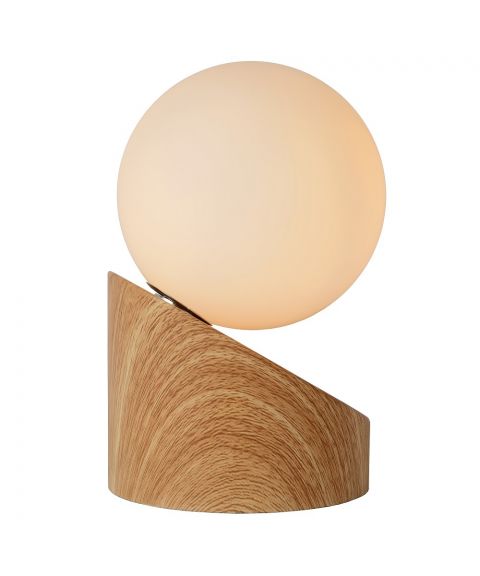 Len bordlampe, høyde 16 cm