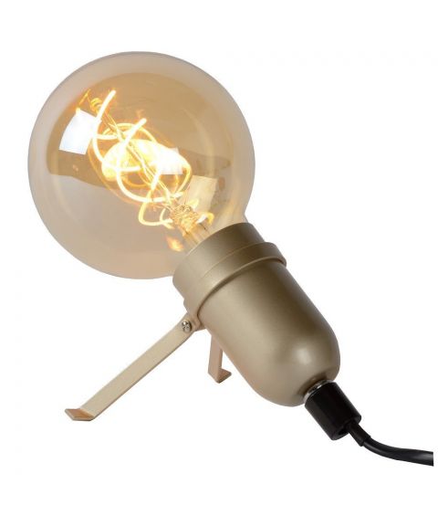 Pukki bordlampe inklusive LED-pære, Gull