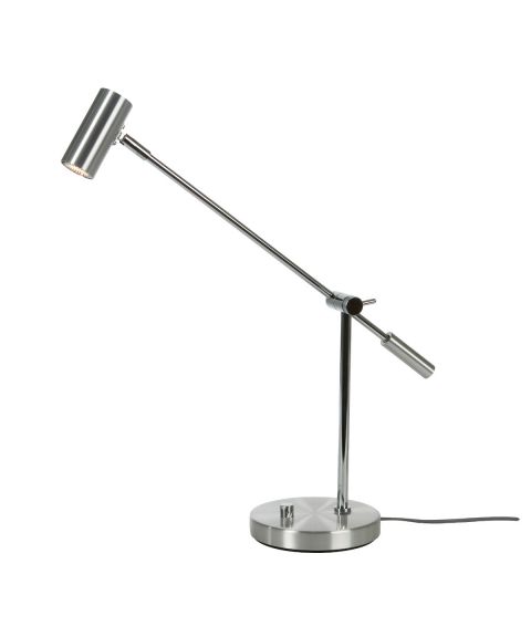 Cato B4751 bordlampe med dimmer, inkl LED-pære, Aluminium (begrenset antall)