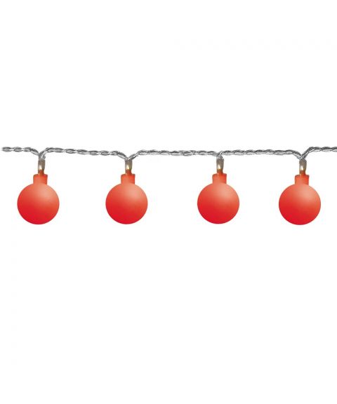 Berry slynge, 7 meter, LED (x50), Rød