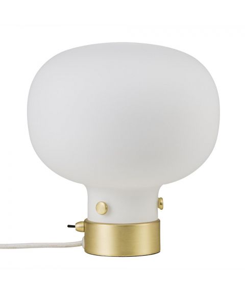 Raito bordlampe, høyde 21 cm, Opalhvit