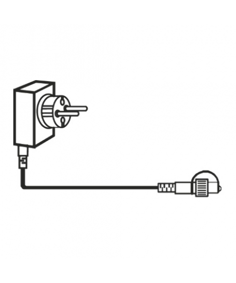 [1] Start System 24, Transformator 9,6W (max), 150 cm ledning, Sort