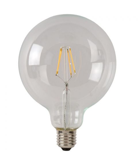 Globe E27 G125 LED 5W 600lm 2700K Klar, dimbar