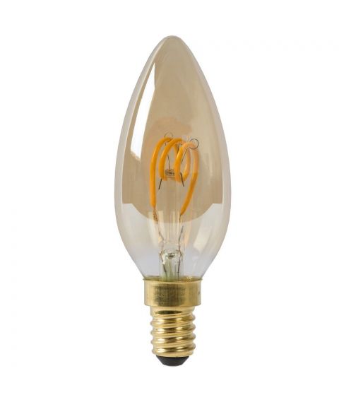 Mignon E14 C35 Spiral LED 3W 115lm 2200K Rav, dimbar