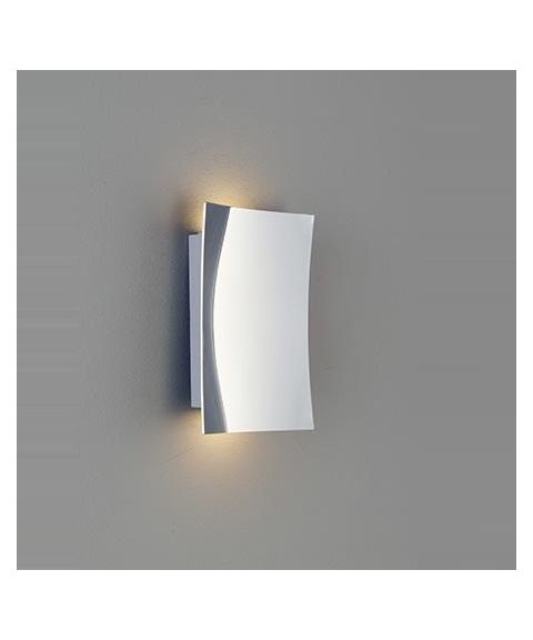Sam vegglampe, 5W LED, Krom