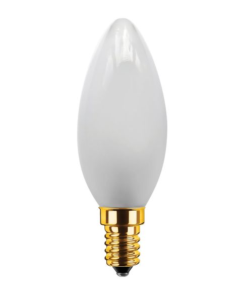 Segula Filament E14 Mignon 3,5W 200lm 2200K Matt opalhvit, dimbar (begrenset antall)