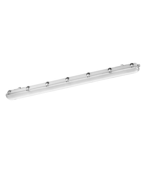 Work Slimline 54W LED 4000K 7020lm IP66, 156 cm, Grå/frostet