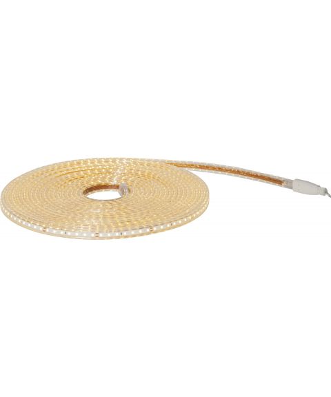 Flat SMD-LED Lystau 10 meter, varmhvitt lys 3100K 1808lm, inklusive startsett